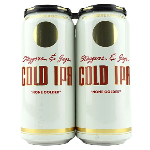 Gold Dot Staggers & Jags Cold IPA