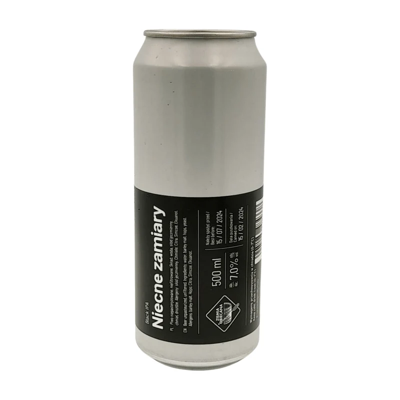 Ziemia Obiecana Niecne Zamiary | Black IPA