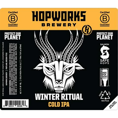 Hopworks Winter Ritual IPA