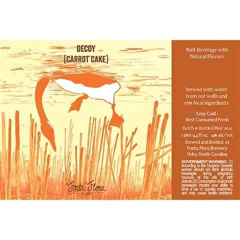 Fonta Flora Decoy [Carrot Cake]