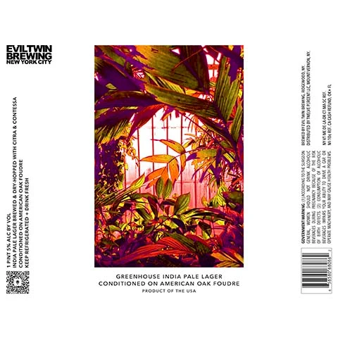 Evil Twin Greenhouse India Pale Lager