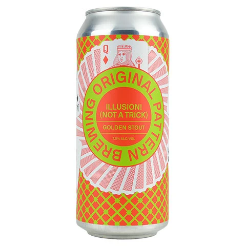 Original Pattern Illusion! (Not A Trick) White Stout