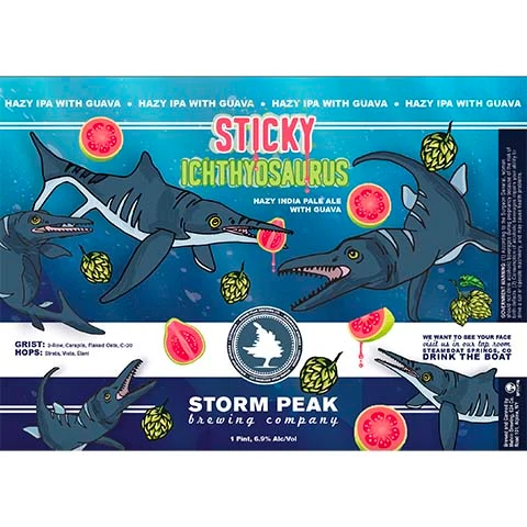 Melvin Sticky Ichthyosaurus Hazy IPA