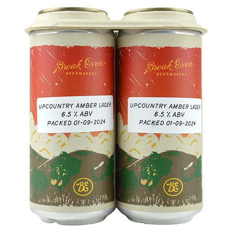 Break Even Upcountry Lager