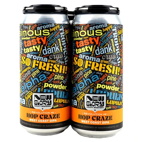 New Glory Hop Craze Revolution #6 DIPA