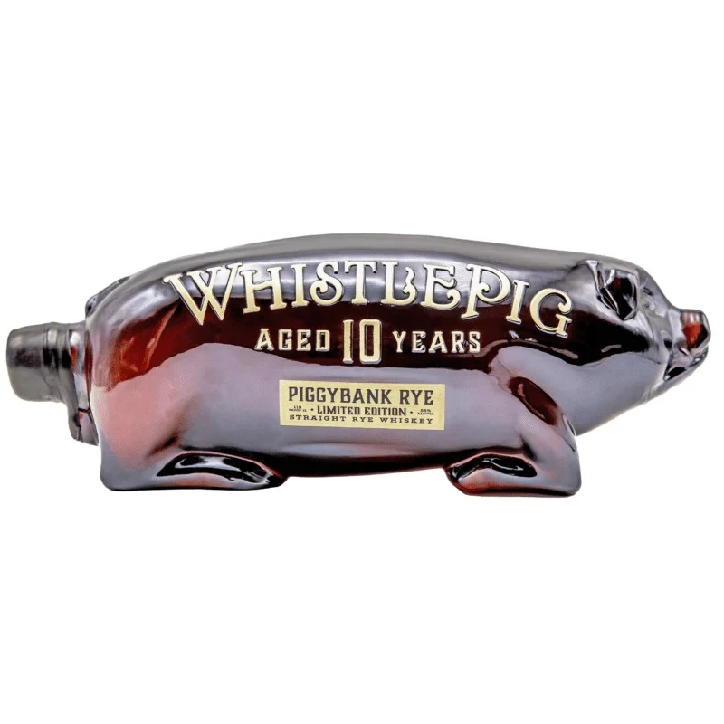 Whistlepig PiggyBank 10 Year Old Rye Whiskey