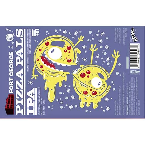 Fort George/Fast Fashion Pizza Pals IPA