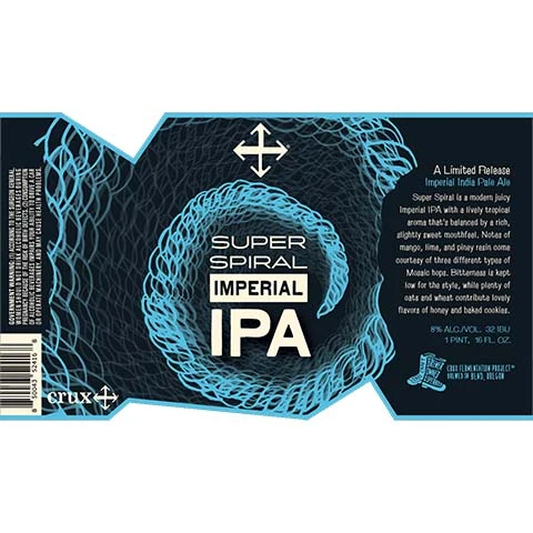 Crux Super Spiral Imperial IPA
