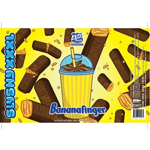 450 North Slushy XXXL Bananafinger Sour