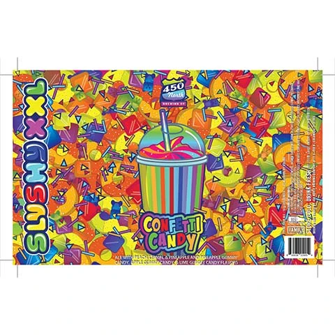 450 North Slushy XXL Confetti Candy Sour