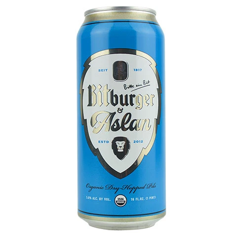 Aslan & Bitburger Pilsner