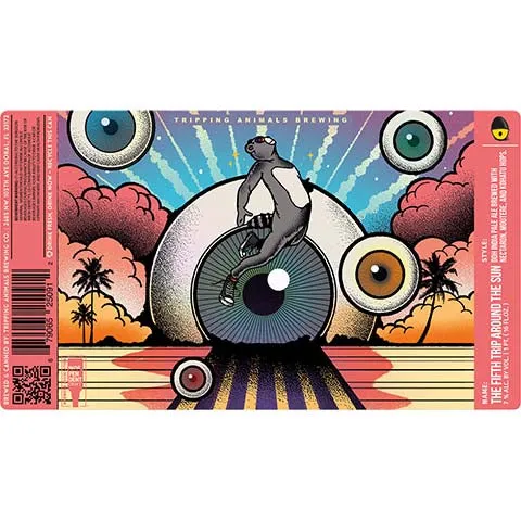 Tripping Animals The Fifth Trip Around The Sun DDH IPA