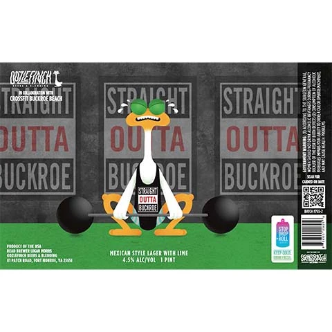 Oozlefinch Straight Outta Buckroe Lager