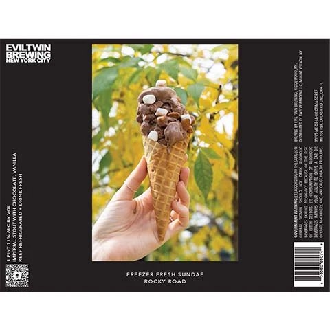 Evil Twin Freezer Fresh Sundae Rocky Road Imperial Stout