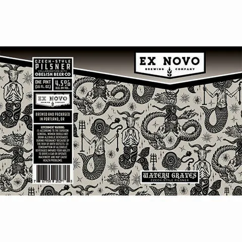 Ex Novo Watery Graves Pilsner