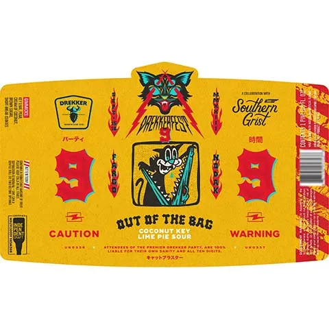 Drekker Out Of The Bag - DrekkerFest 9 Release Sour