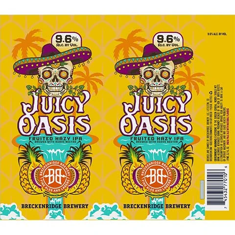 Breckenridge Juicy Oasis Hazy IPA
