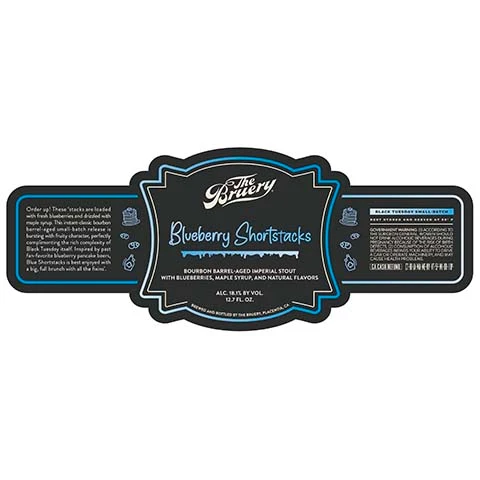 Bruery Blueberry Shortstacks Imperial Stout
