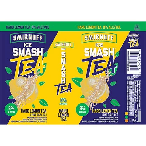 Smirnoff Ice Smash Hard Lemon Tea
