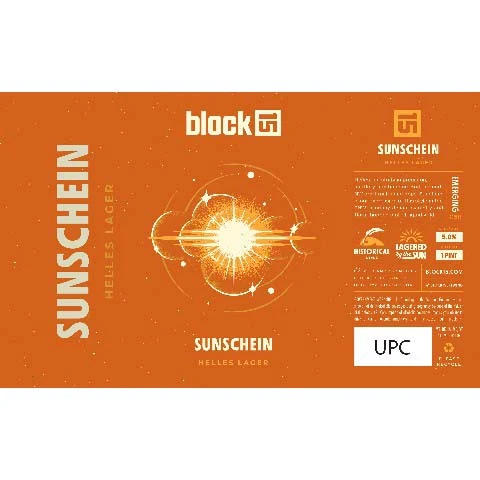 Block 15 Sunchein Helles Lager