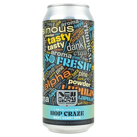 New Glory Hop Craze Revolution #5 DIPA