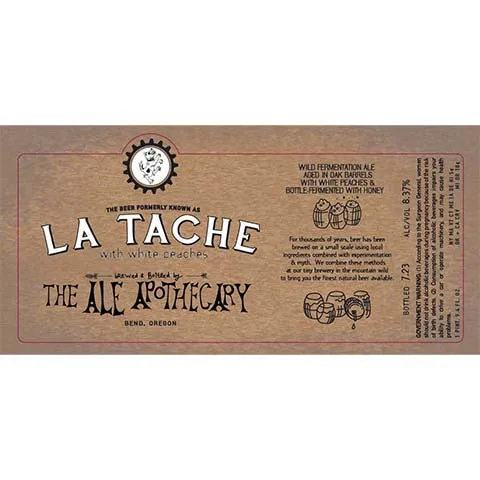 The Ale Apothecary La Tache with White Peaches