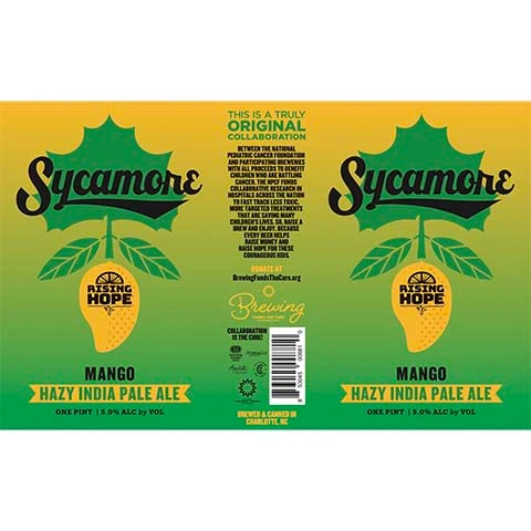 Sycamore Mango Hazy IPA