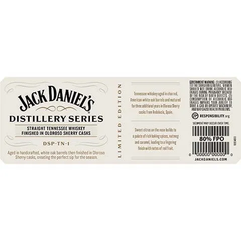 Jack Daniel's Series #12 Straight Tennessee Whiskey