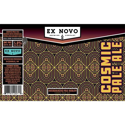 Ex Novo Intergalactic Pale Reality Pale Ale