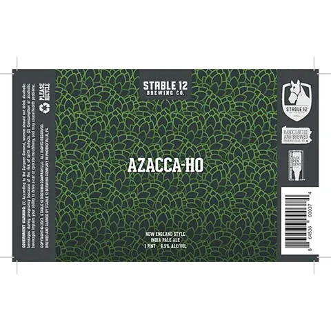 Stable 12 Azacca-Ho IPA