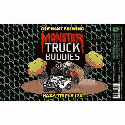 Oliphant Monster Truck Buddies Hazy TIPA