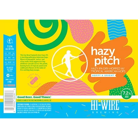 Hi-Wire Hazy Pitch Hazy IPA