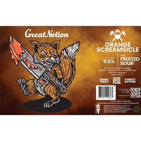 Great Notion Orange Screamsicle Sour