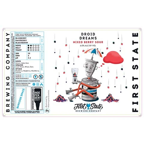First State Droid Dreams: Mixed Berry Sour