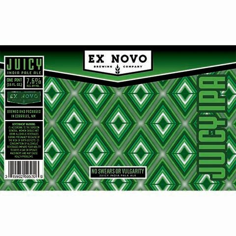 Ex Novo No Swears Or Vulgarity IPA