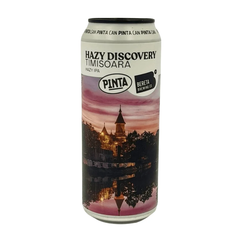 Pinta x Bereta Brewing Co Hazy Discovery Timisoara | Hazy IPA