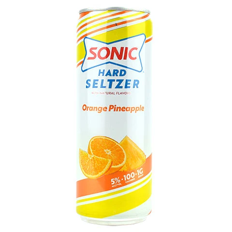 Sonic Orange Pineapple Hard Seltzer
