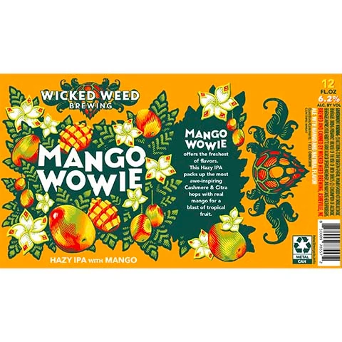Wicked Weed Mango Wowie Hazy IPA