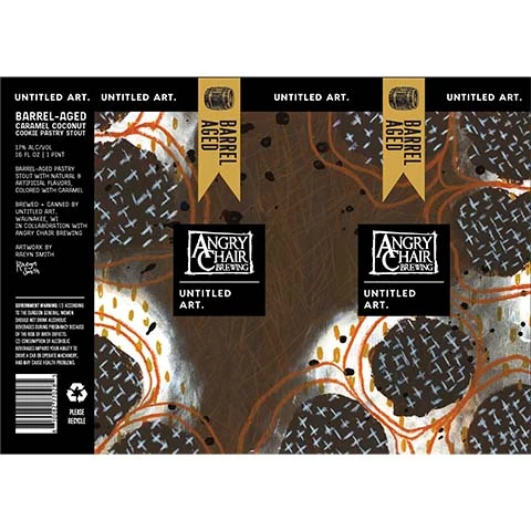 Untitled Art Barrel-Aged Caramel Coconut Cookie Pastry Stout