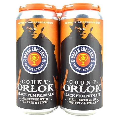 Urban Chestnut Count Orlok Black Pumpkin Ale