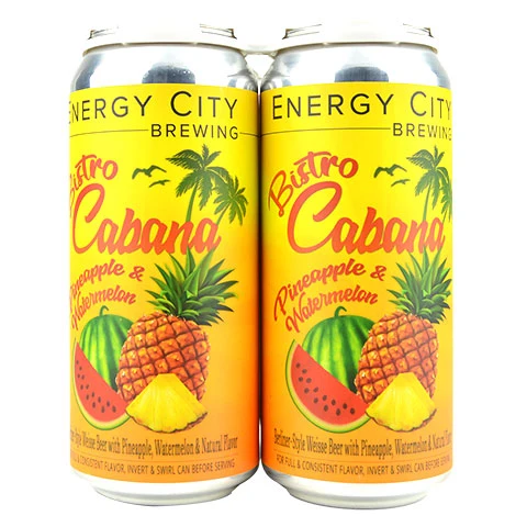 Energy City Bistro Cabana Pineapple & Watermelon Sour