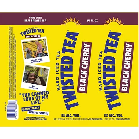Twisted Tea Black Cherry Hard Iced Tea