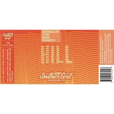 Southern Grist Marshmallow Citrus Mango Creamsicle Hill Sour