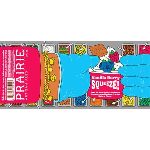 Prairie Vanilla Berry Squeeze! Sour