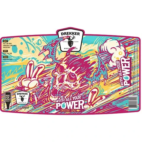 Drekker With All Your Power DIPA
