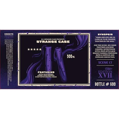 Cigar City Strange Case Imperial Stout