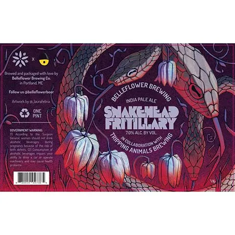 Belleflower Snakehead Fritillary IPA