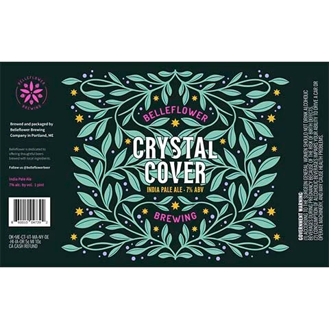 Belleflower Crystal Cover IPA