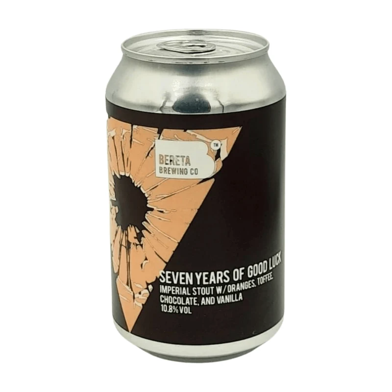 Bereta Brewing Co. Seven Years of Good Luck | Oranges Toffee Chocolate Vanilla Pastry Stout