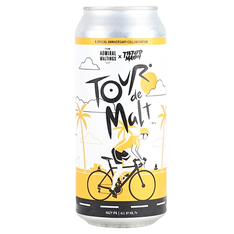 Tilted Mash Tour de Malt Hazy IPA